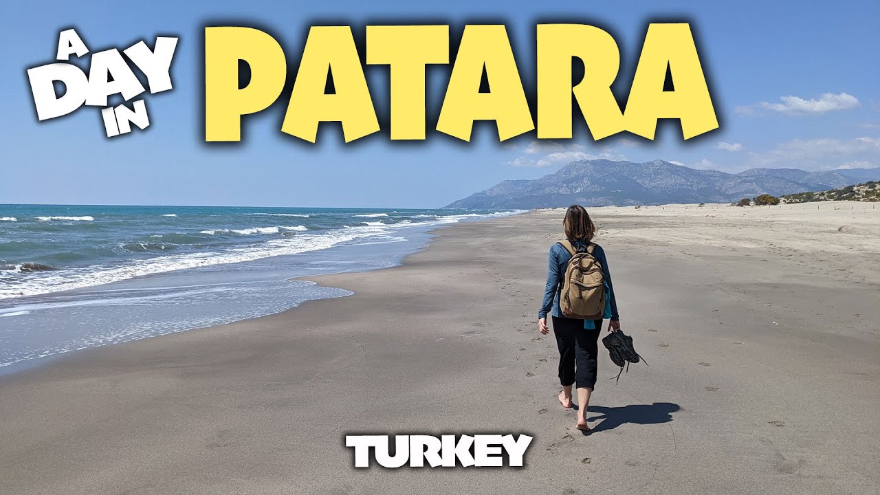 Exploring Patara Beach & Kalkan | Turkey Travel Vlog (From Fethiye) 🇹🇷
