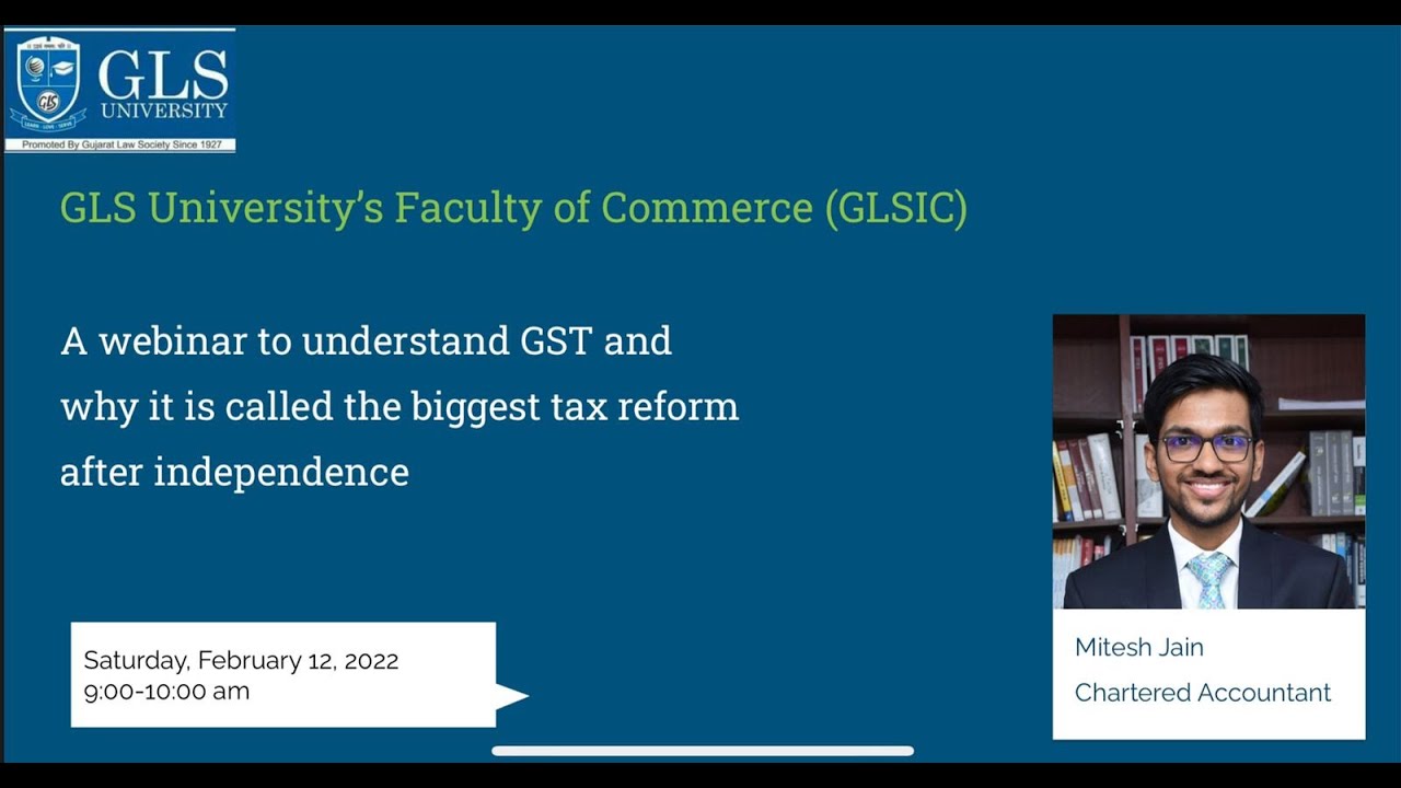 GST and Tax reforms - CA Mitesh Jain