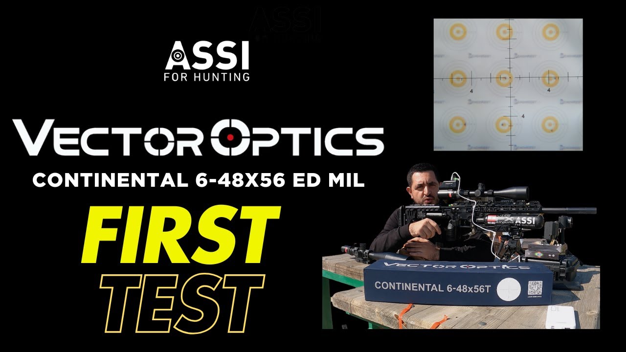 Vector Optics Continental 6-48 ED First Test & Review