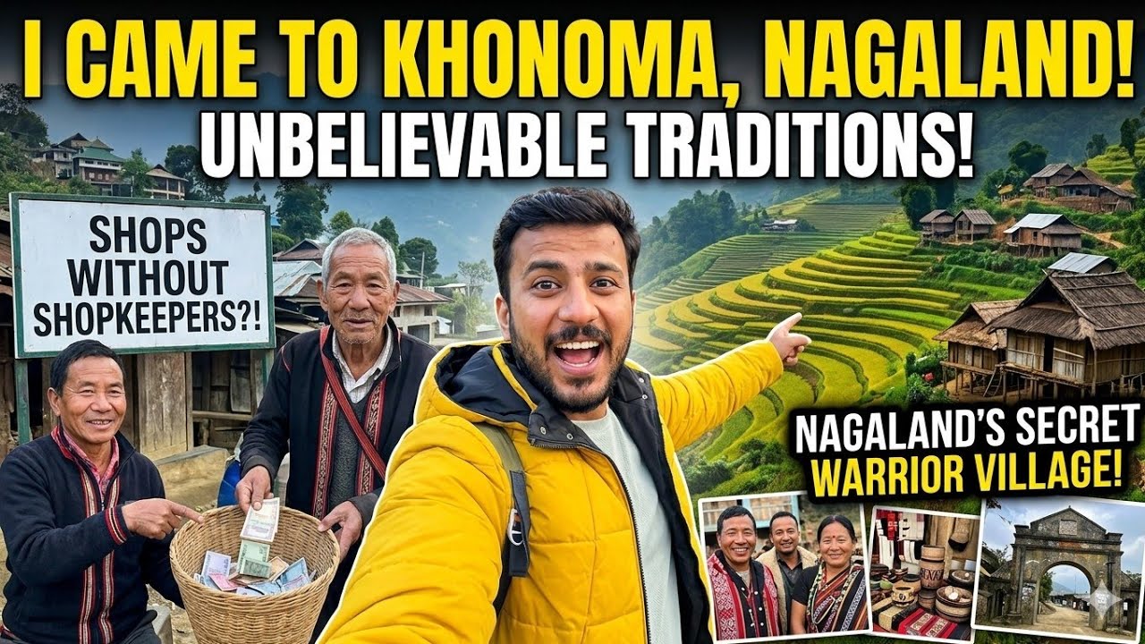 Khonoma Village, Nagaland | Asia’s First Green Village Near Kohima | North East India