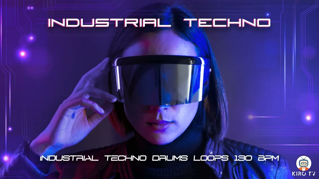Industrial techno drums loops - 130 BPM