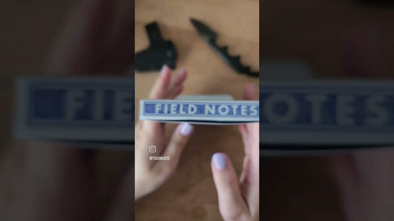 Unwrapping the new Foiled Again Field Notes  #stationery #asmr #fieldnotes  #stationeryunboxing