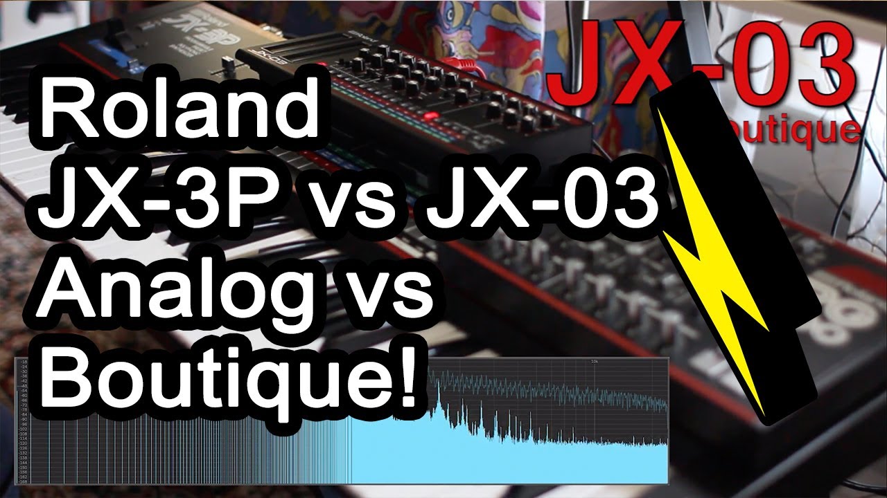 Roland JX-3P vs JX-03 | Analog vs Boutique!