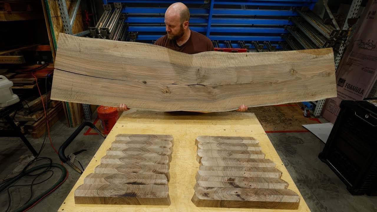 Breaking Down Slabs Into Butcher Blocks