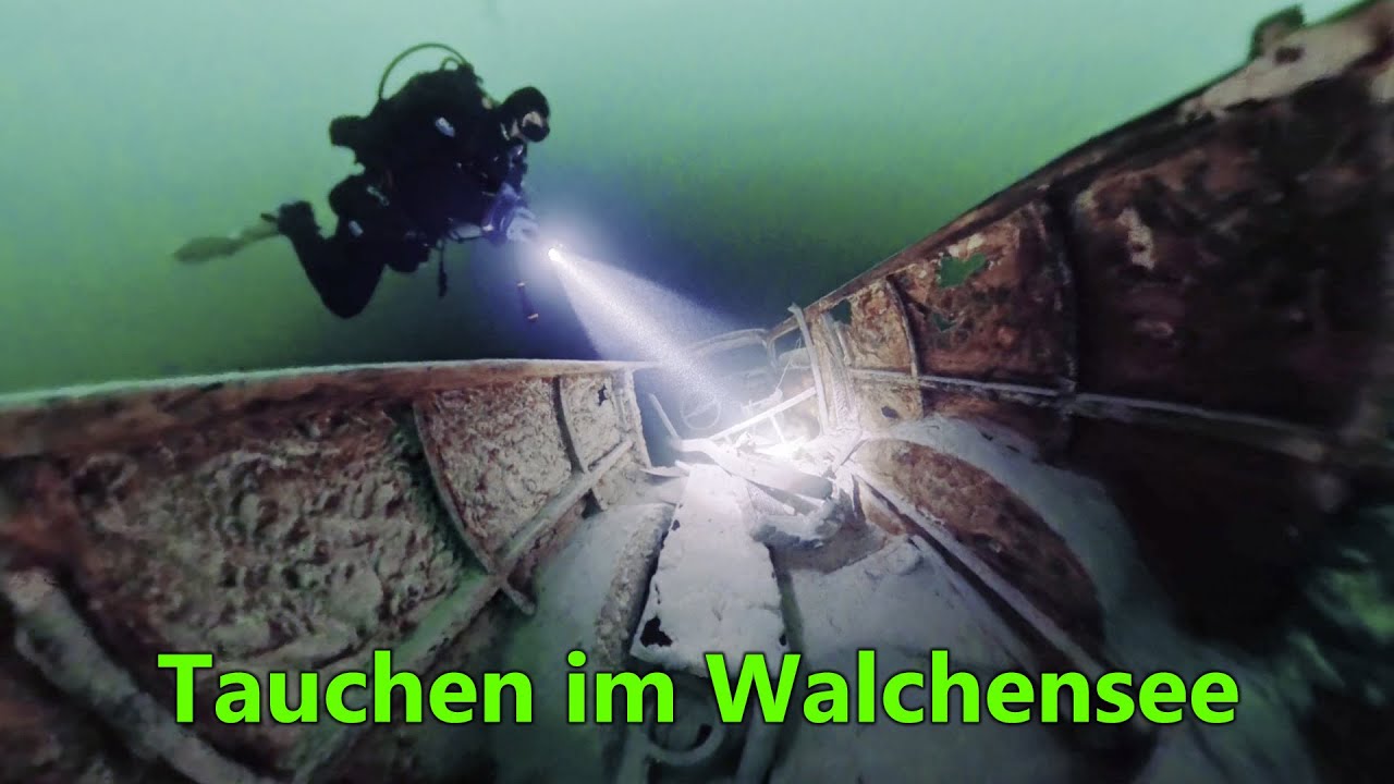 Tauchen im Walchensee