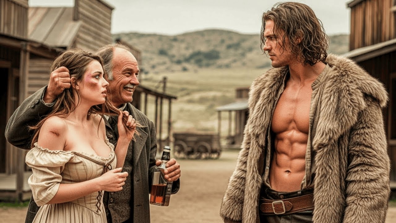 “She’s Useless—Take Her!” He Yelled… Until a Mountain Man Spoke Softly