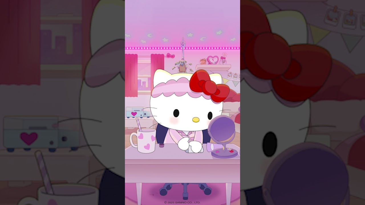 GRWM: morning skincare routine with #HelloKitty ☀️🎀