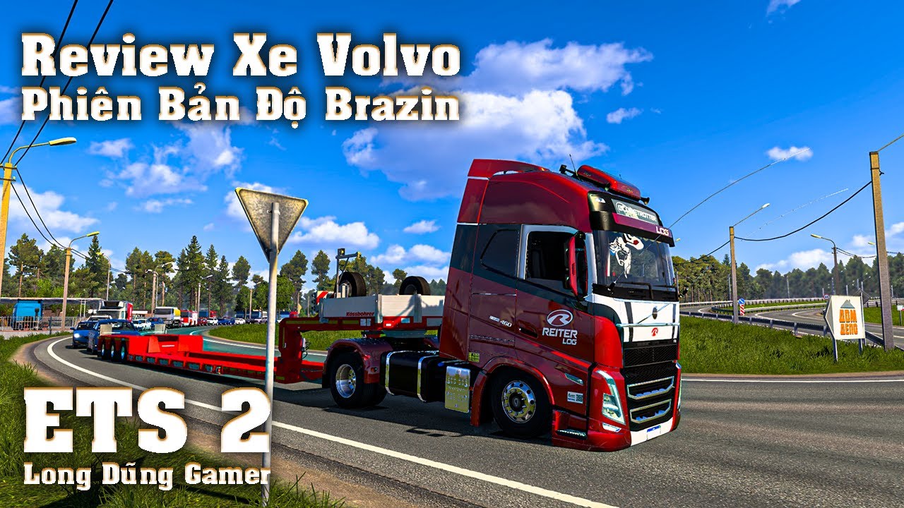 Volvo độ phong cách Brazil” trong ETS2 – Pô Gầm Rú Trong ETS2!
