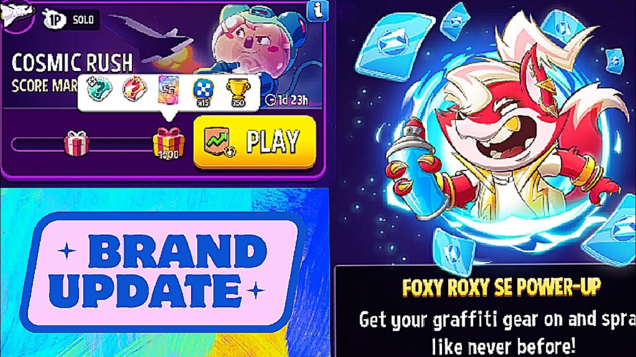 Match Master Cosmic Rush Solo Challenge And New pover up boster is Coming
