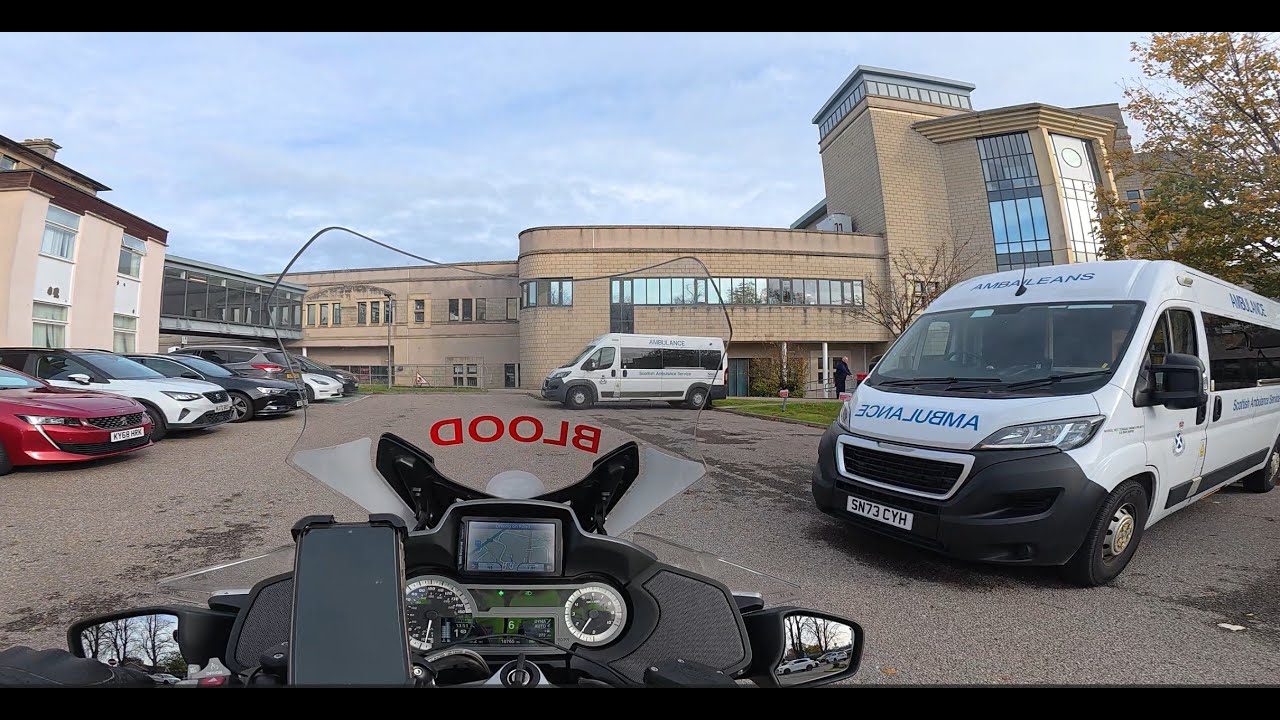 NERVS Blood Bike CHELLE - R3/6 - FORRES to NEW ELGIN ( via DGH )
