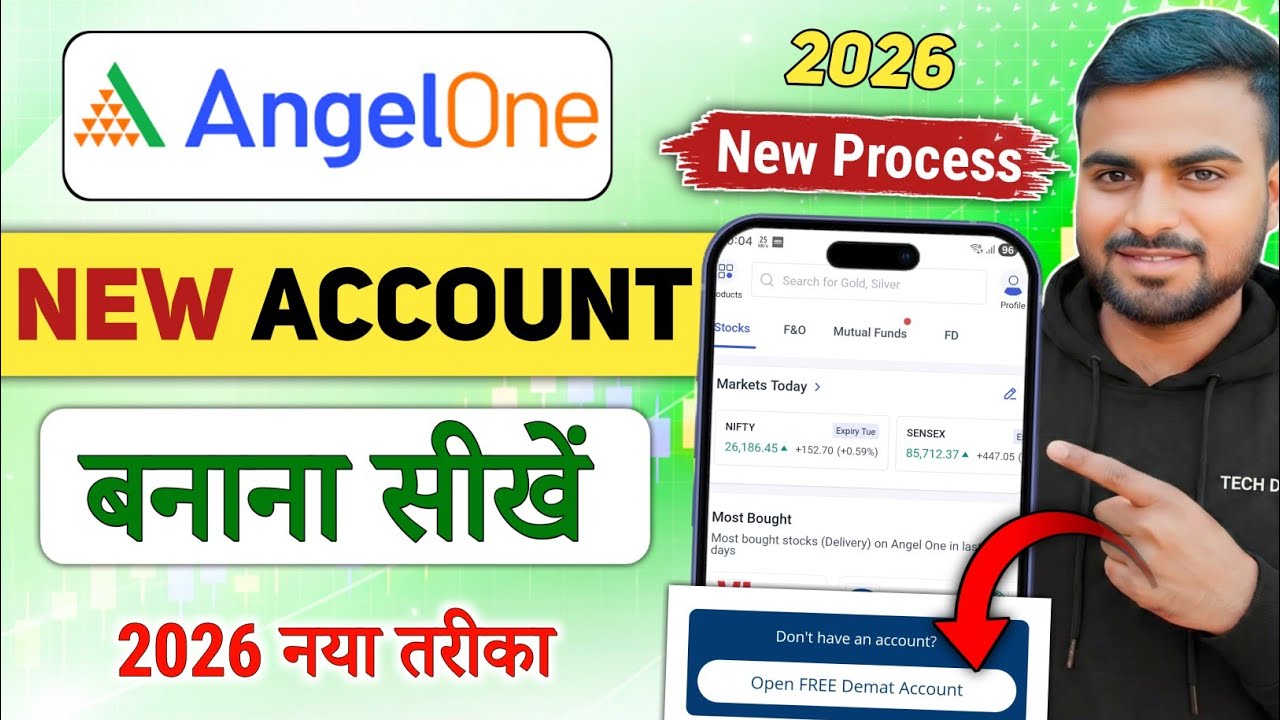 Angel One App Me Demat Account Kaise Banaye | Angel One account opening Process | Full Guide