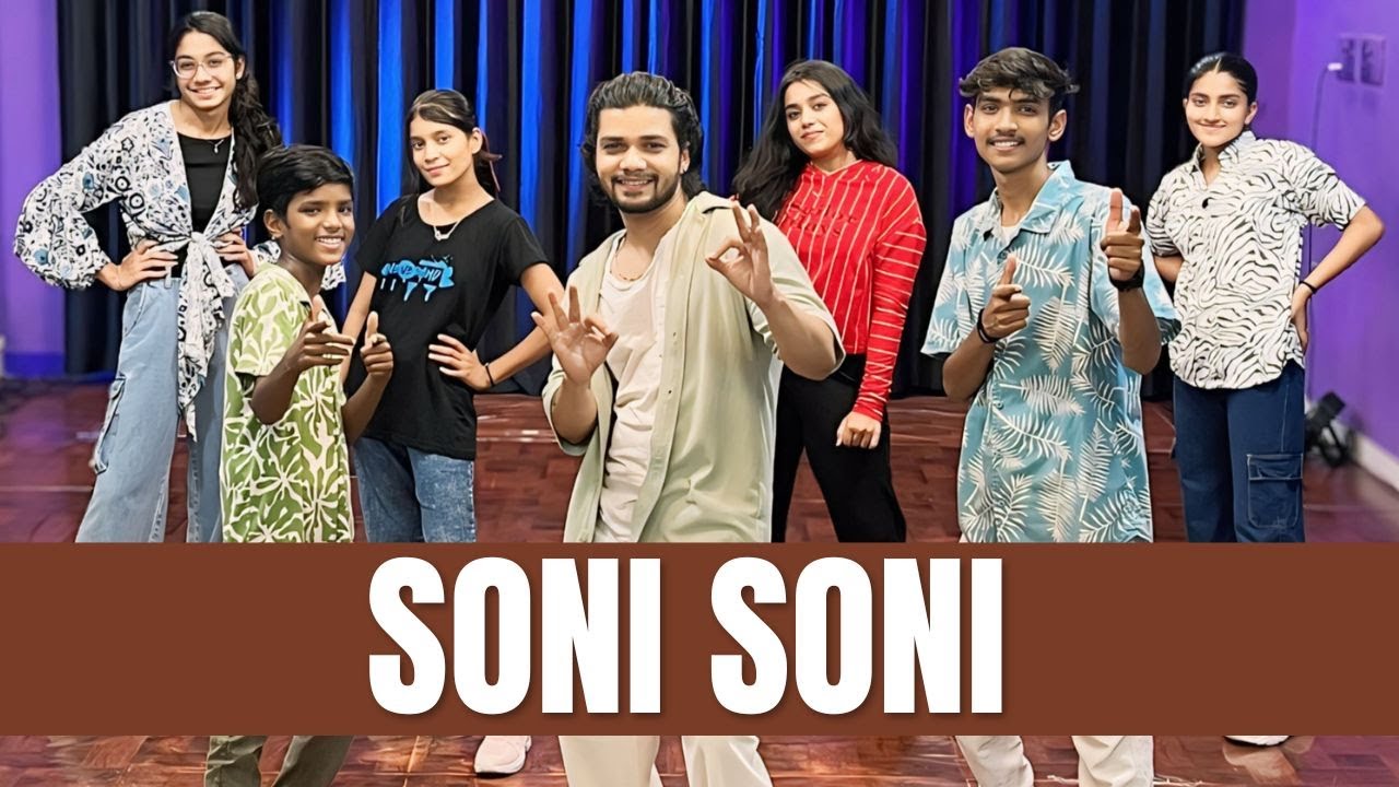 Soni Soni | Ishq Vishk Rebound | Kids Dance Cover | Sanju Dance Academy
