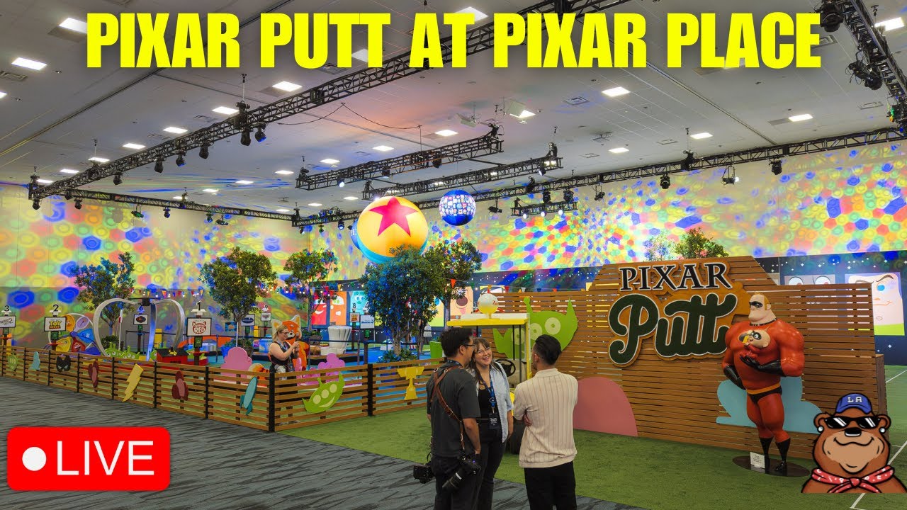 🔴 Live: Surprise Stream at Pixar Place Hotel for Pixar Putt! - 02/11/25