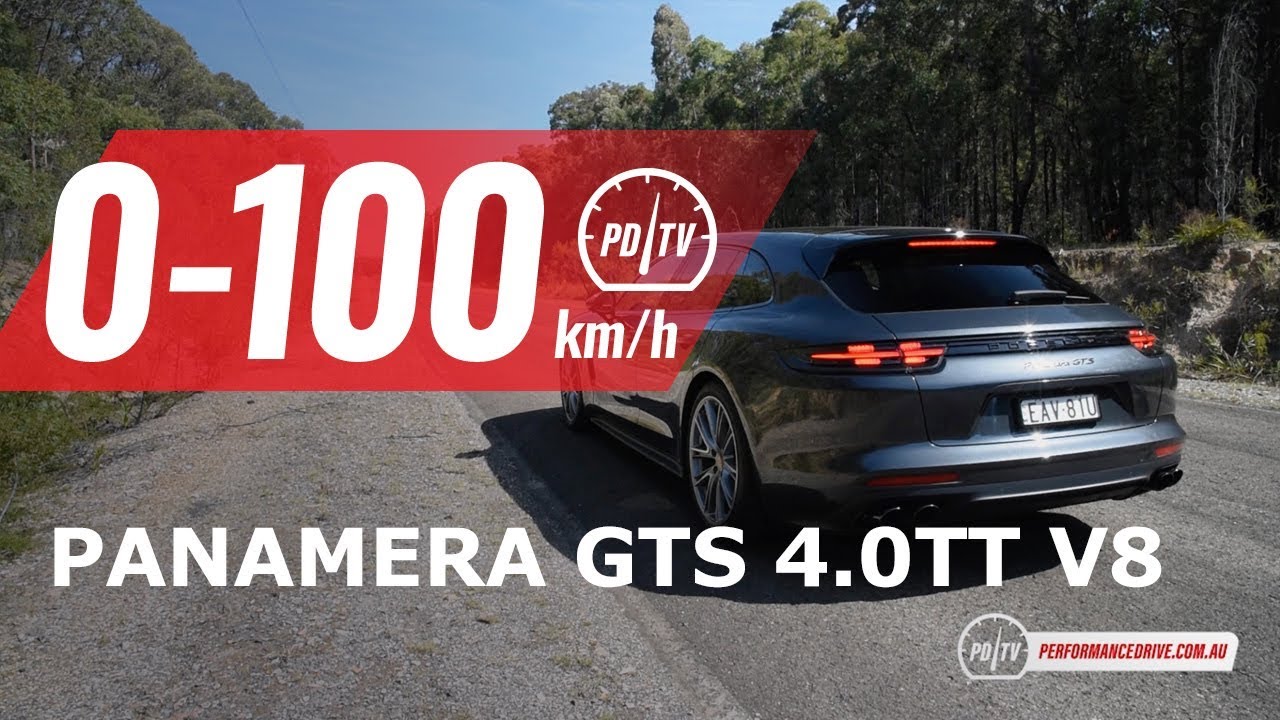 Porsche Panamera GTS Sport Turismo 2019 года: разгон от 0 до 100 км/ч и звук двигателя