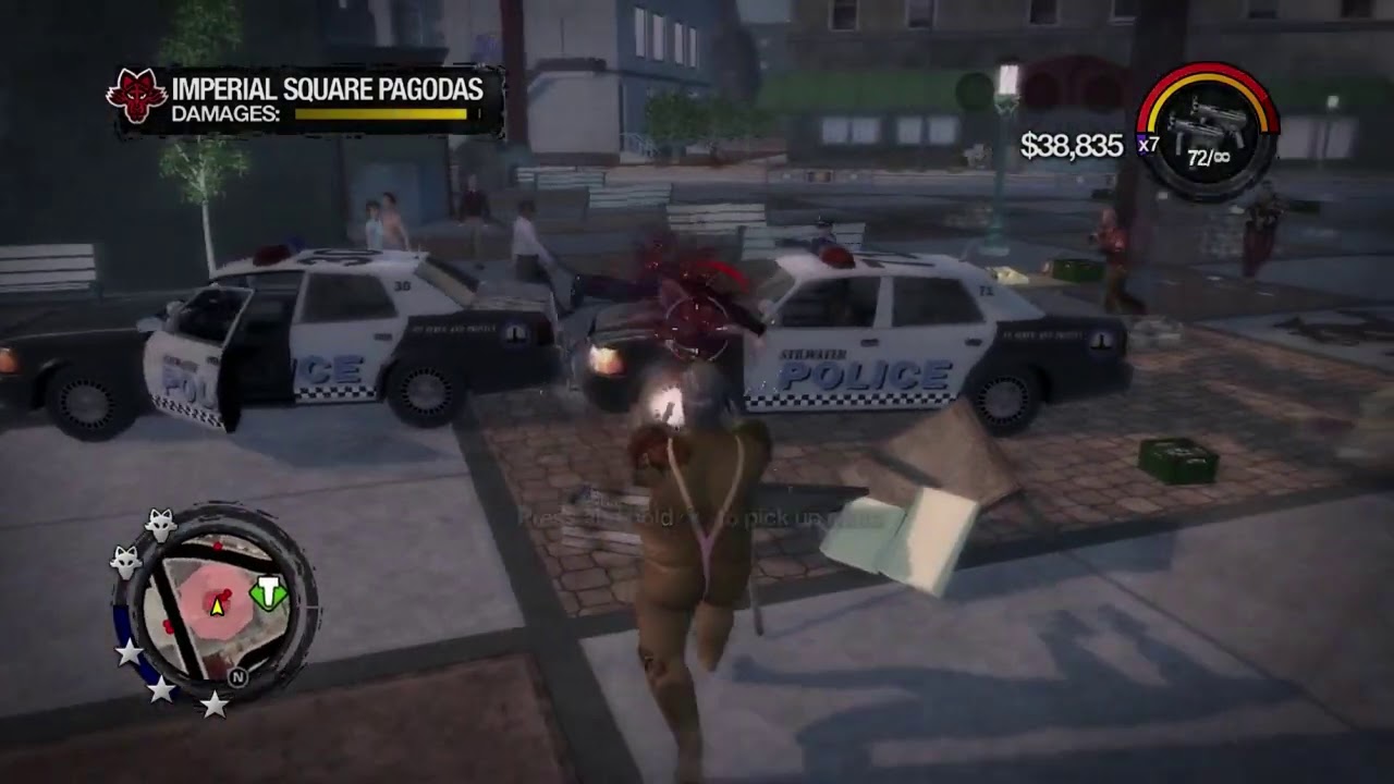 Saints Row 2 (PS3) walkthrough - Imperial Square Pagodas