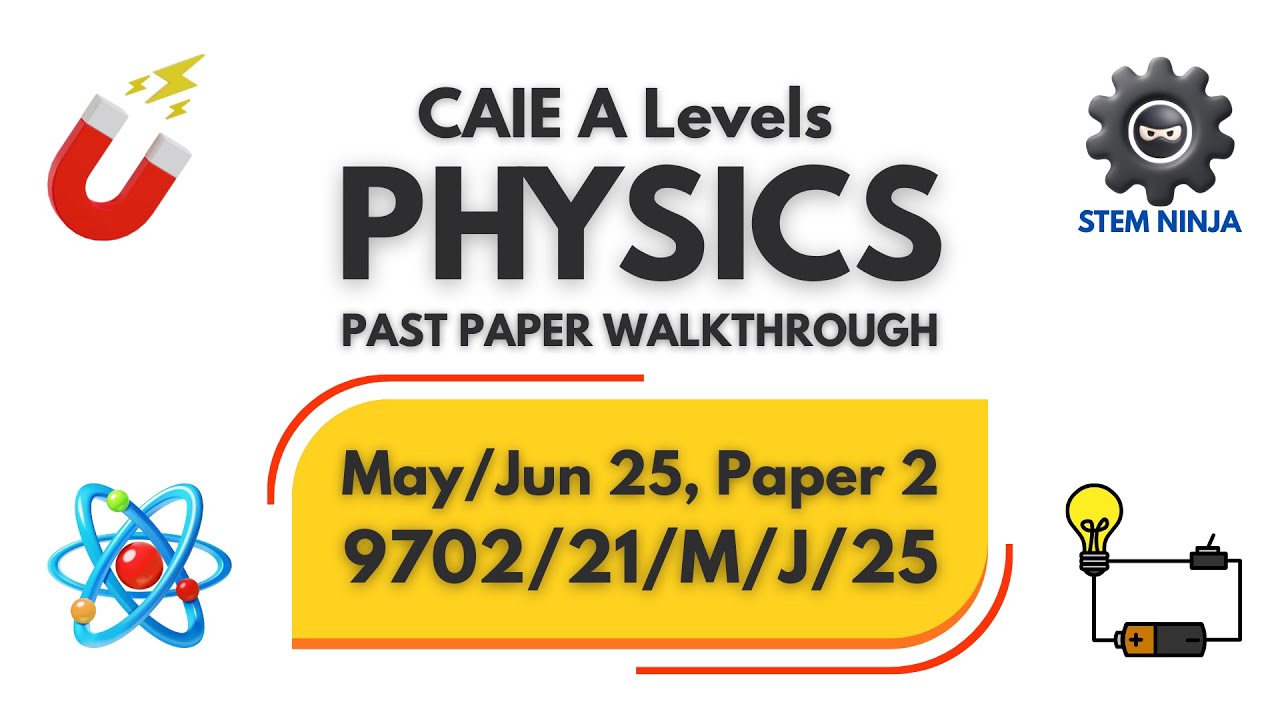 9702/21/M/J/25 - CIE AS Levels Physics - May/June 2025 - Paper 21 (AS Structured Theory Questions)
