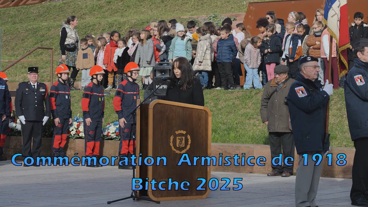 Commémoration de l’anniversaire de l'Armistice de 1918 de 2025 à Bitche .