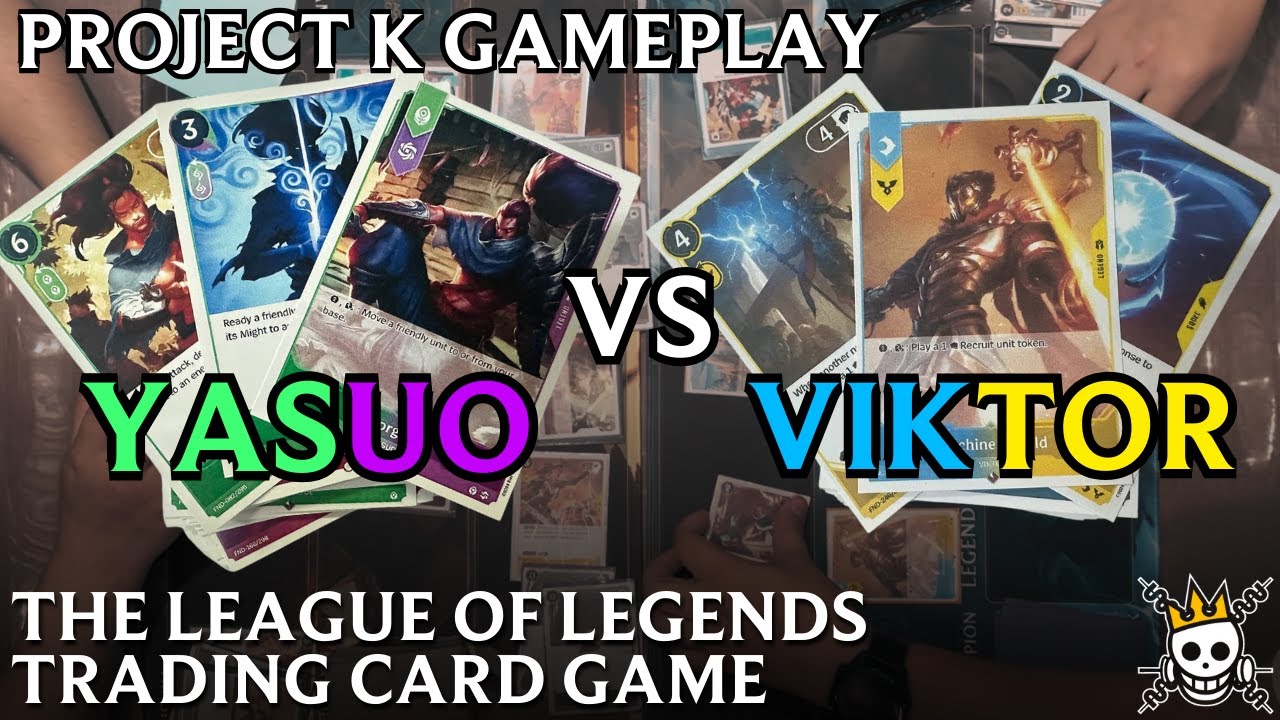 Calm Chaos Yasuo VS Mental Order Viktor | StreetfoodKingsPH | Project K | LoL TCG Gameplay