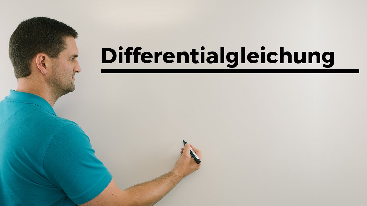 Differentialgleichung y´=x^2maly^3 Teil 1, Differenzialgleichung lösen | Mathe by Daniel Jung
