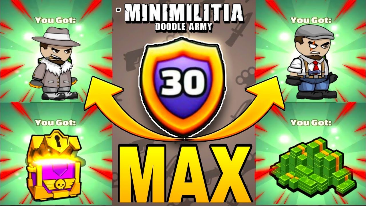 mini militia - Mini Militia Battel Pass Season 6 Max Rewards Collecting