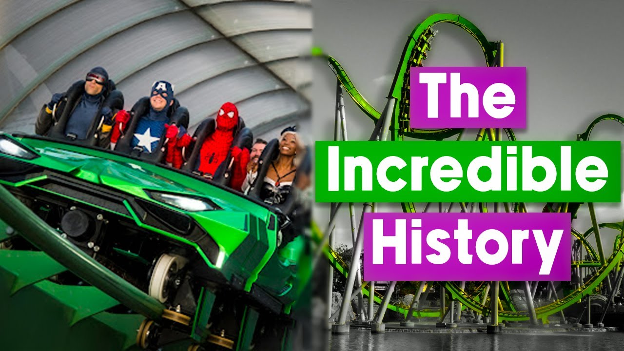The Incredible History of Universal's Hulk Coaster | Universal Studios Islands of Adventure