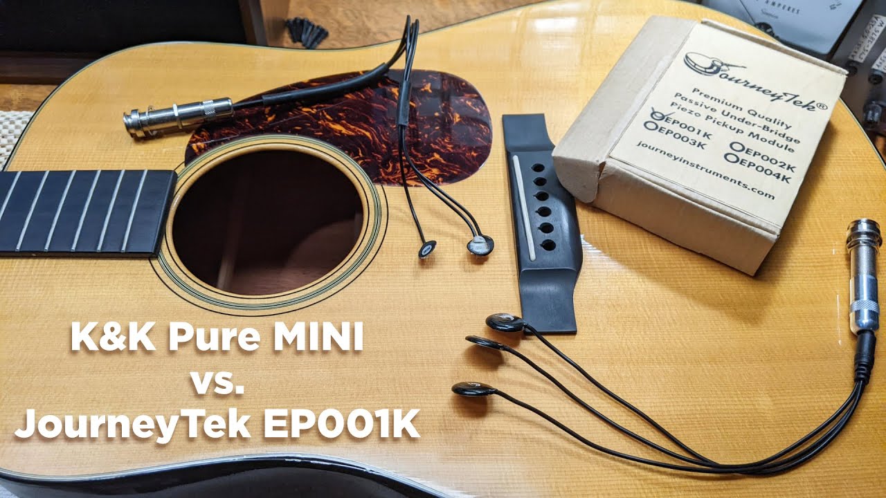 K&K Pure Mini Vs. Journey Instruments Piezo Pickup