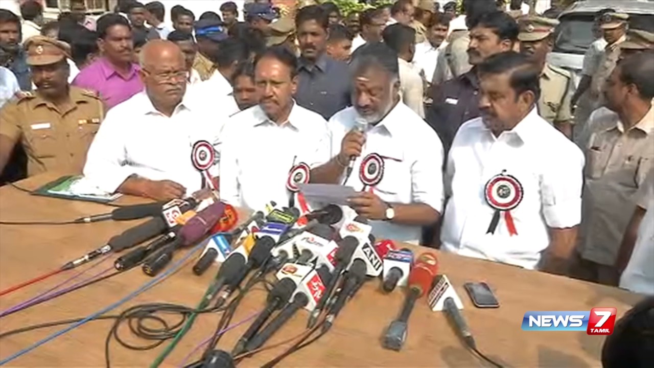 AIADMK unanimously elects Sasikala as general secretary | News7 Tamil