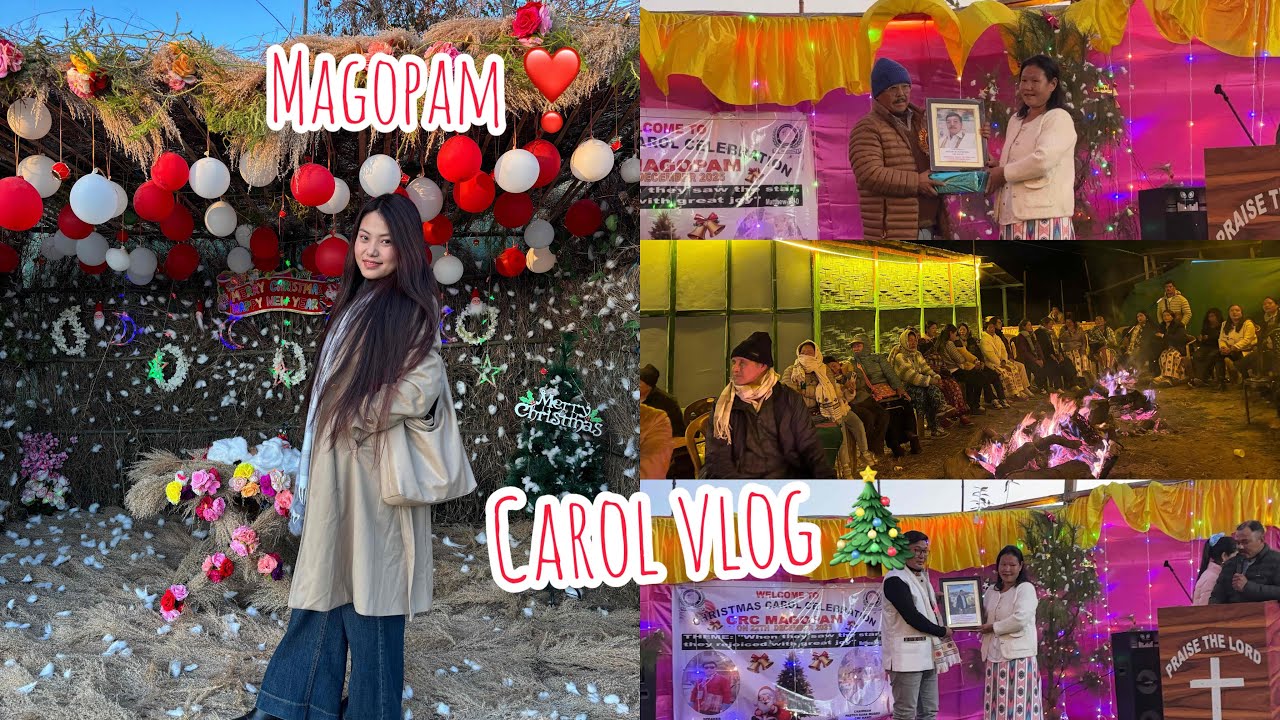 Magopam carol vlog🎄✌️#subscribemychannel #arunachalpradesh #villagelifestyle #dailyvlog #fbpage 
