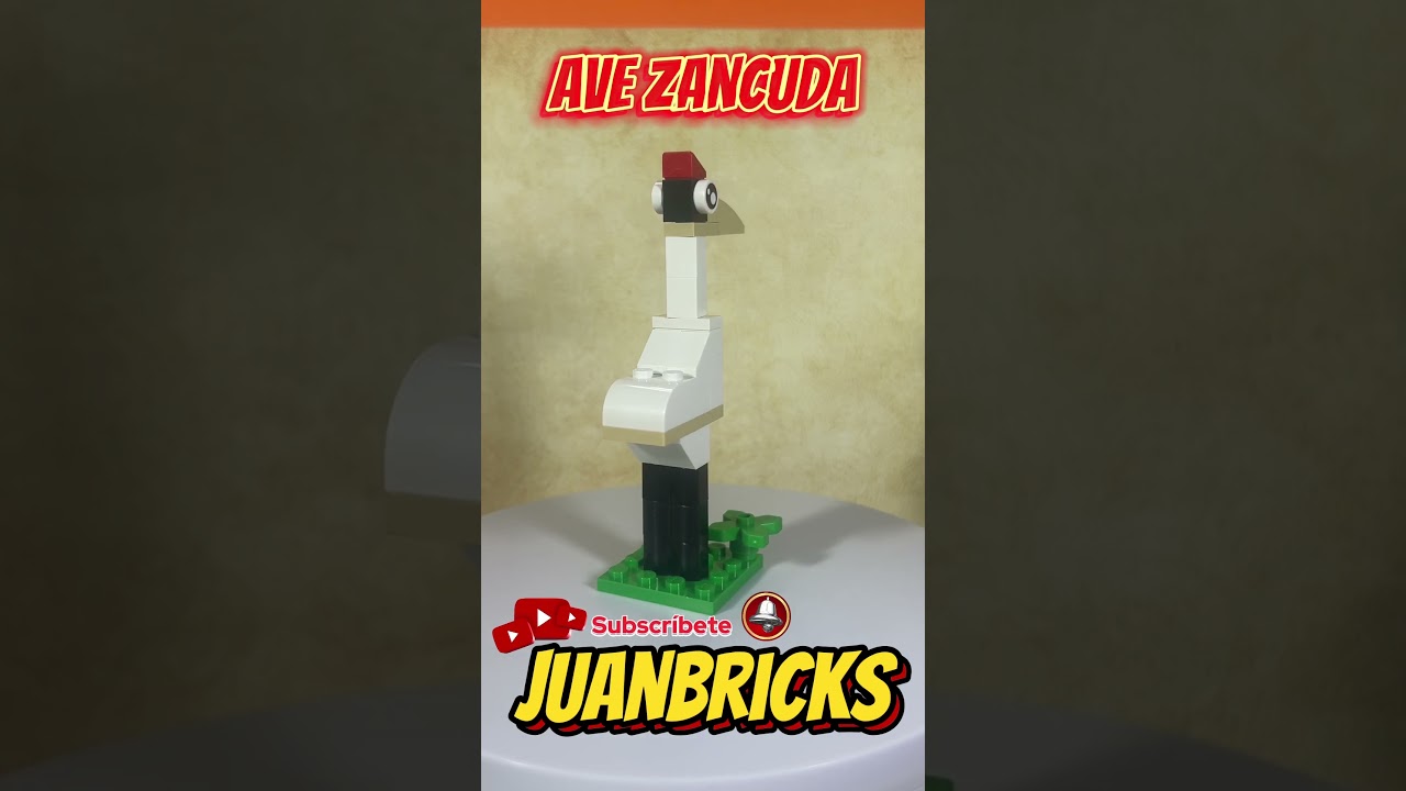 Ave zancuda #lego #legoafol #legofan #afol #juanbricks #ave #p&aacute;jaro #mundolego #legocreaci&oacute;n #legos