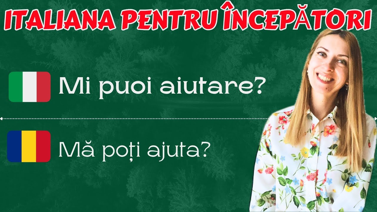 100 de Expresii în ITALIANĂ pentru Începători