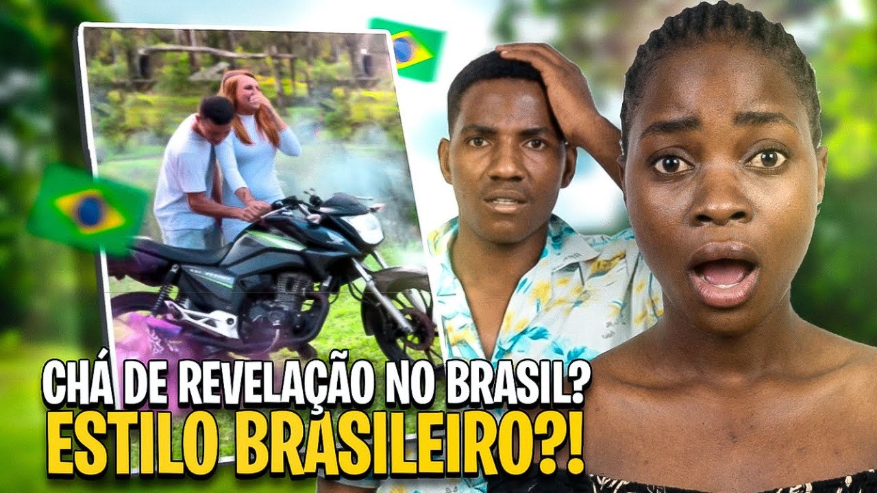 MINHA ESposa FICOU Surpreendida AO Descobrir QUE No BRASIL Tem ATÉ Chá De REVELAÇÃO 