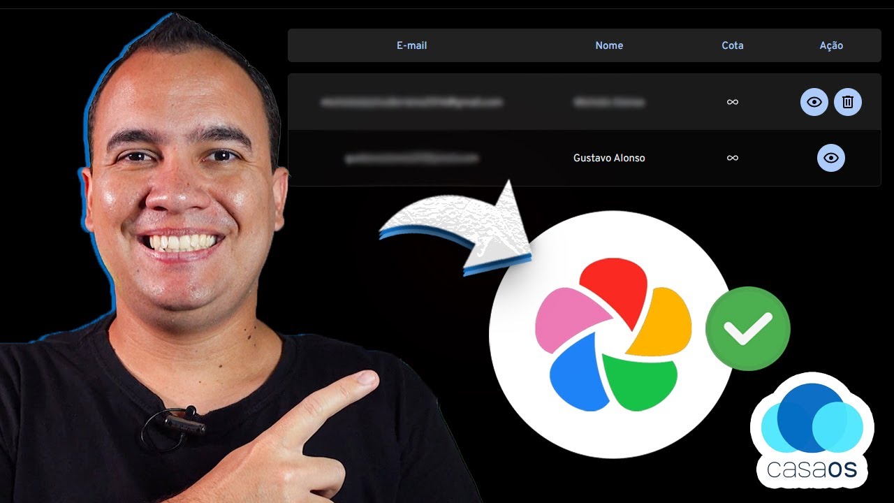 Como CONFIGURAR VÁRIAS CONTAS no IMMICH | Xubuntu + CasaOS - EP13