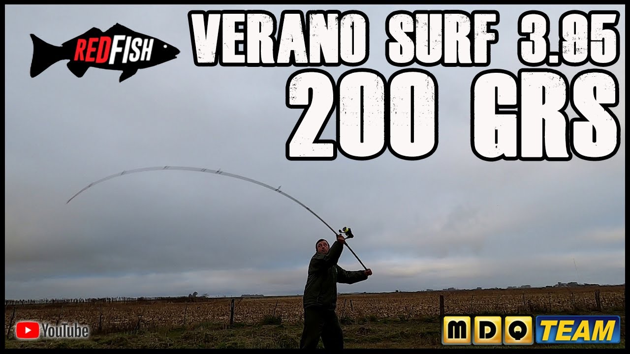 Probamos esta caña con 200 grs, y pasa esto...