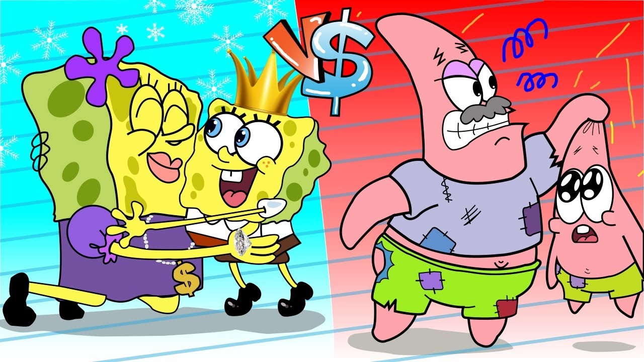 Poor Baby Patrick Life (Bad Family) | SpongeBob Animation Complete Edition | Hot Vs Cold |