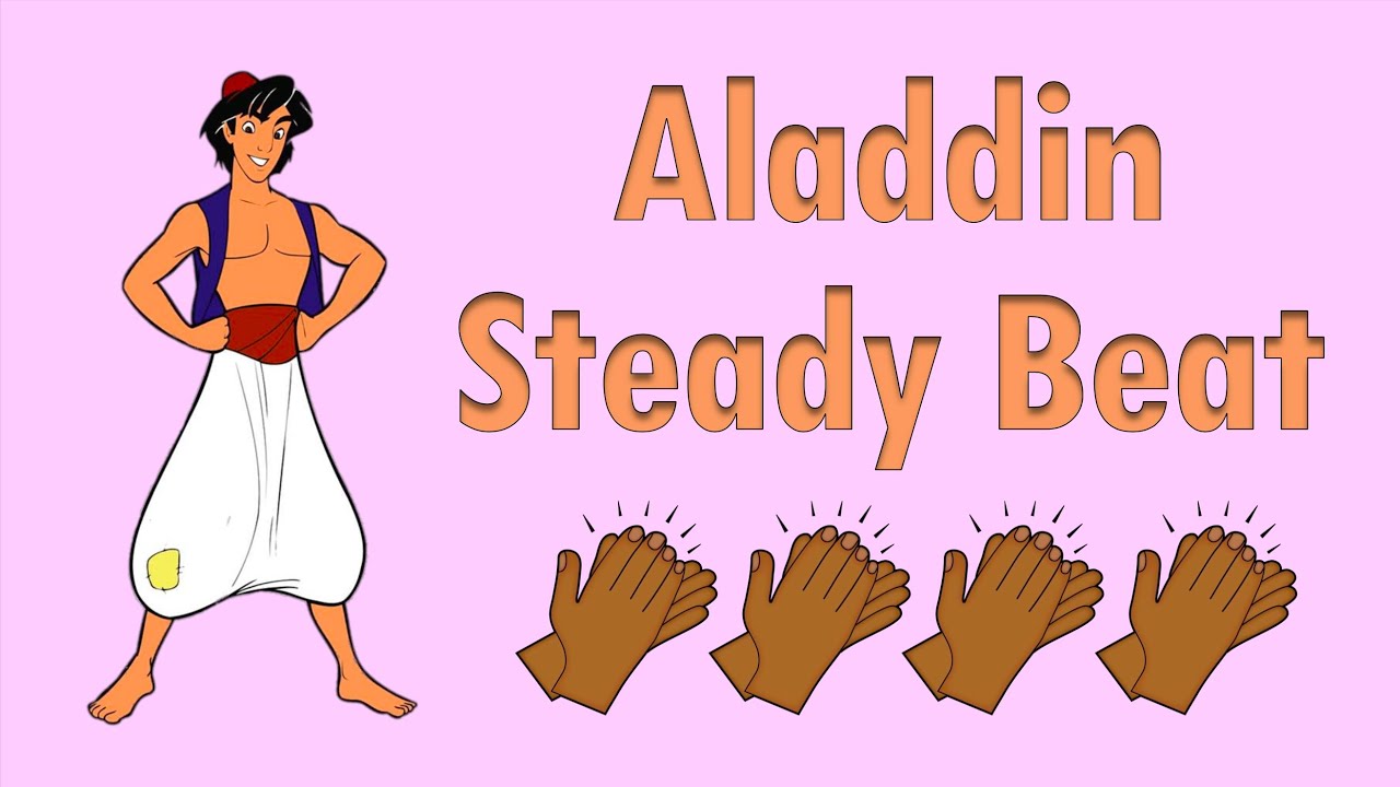 Easy Steady Beat Play Along | Aladdin 🎶🧞&zwj;♂️