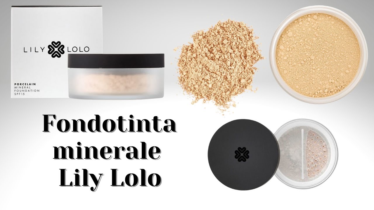 Review + applicazione fondotinta minerale Lily Lolo