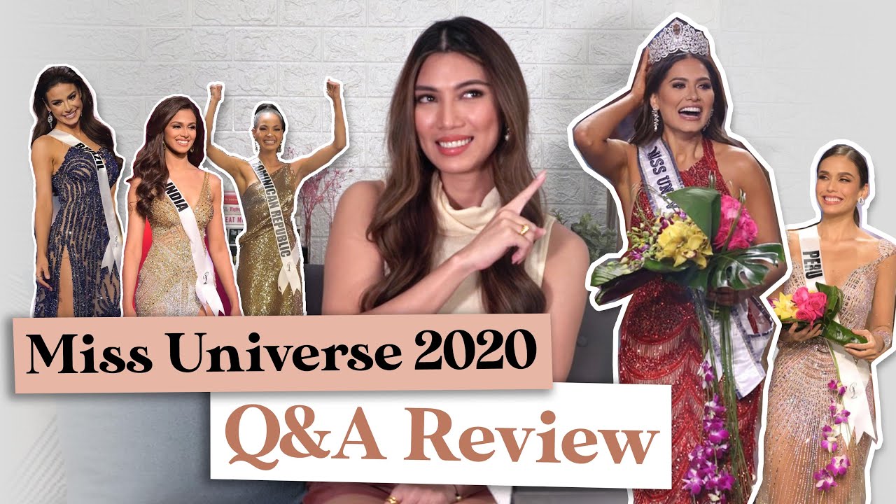 Q&A REVIEW | MISS UNIVERSE 2020 | NICOLE CORDOVES