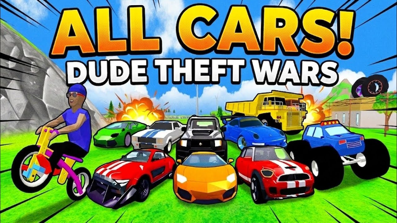 🔥 JACK Bought EVERY CAR in Dude Theft Wars 😱💥