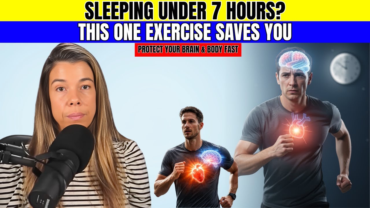 Sleep Less Than 7 Hours? This One Exercise Can Protect Your Brain & Body | Dr. Rhonda Patrick