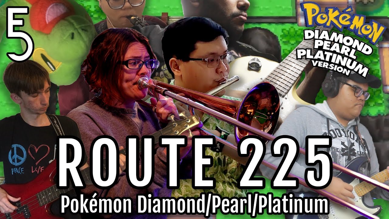 Pokémon D/P/Pt - Route 225 Fusion Cover