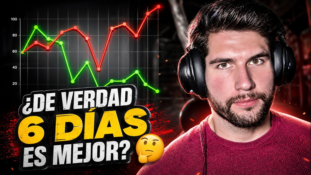 ¿Entrenar 3 DÍAS o 6 DÍAS para Ganar MASA MUSCULAR?