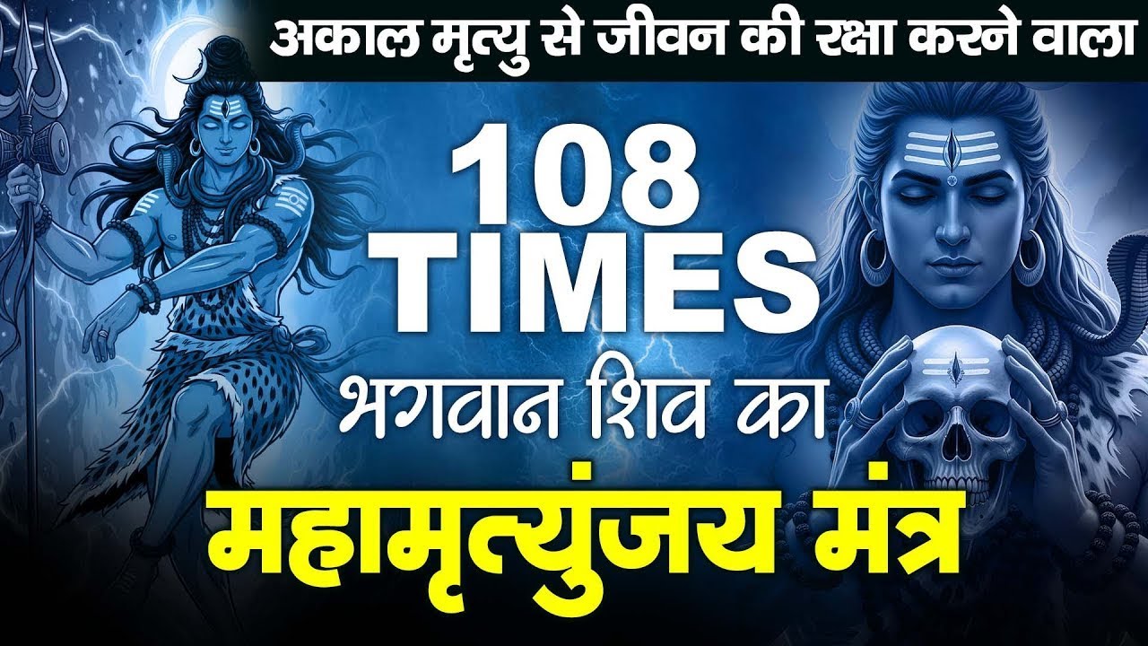 1 Hour - Mahamrityunjay Mantra - आज महामृत्युंजय मंत्र सुनने से सभी कष्ट दूर होकर मनोकामनाएँ पूरी