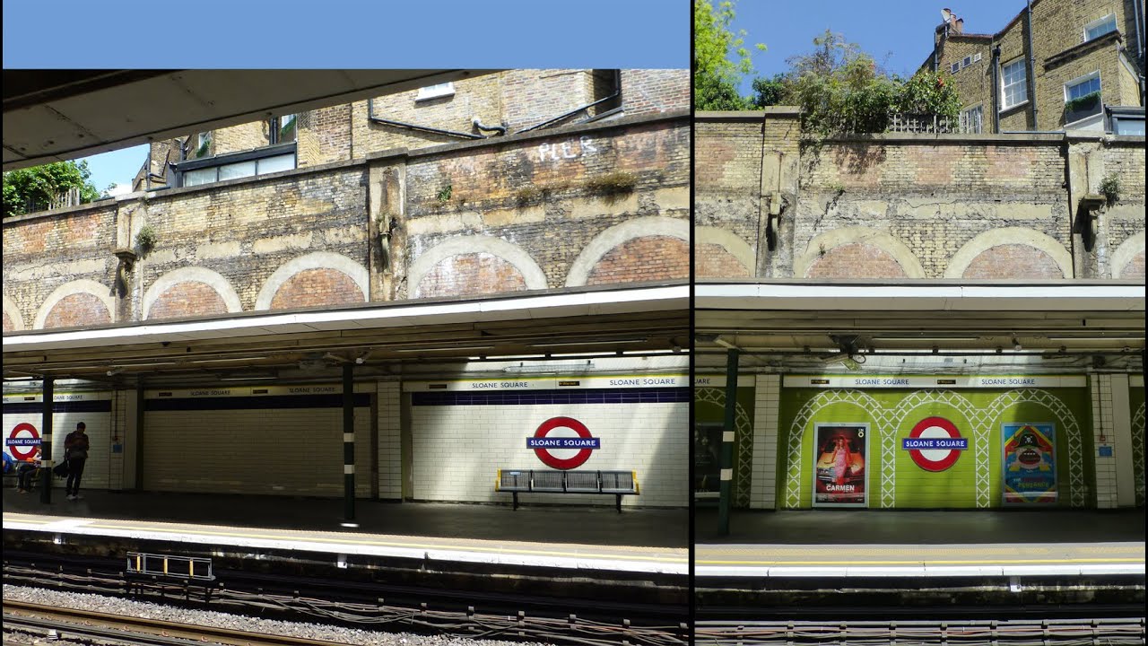 Sloane Square Station Is Being Re-Tiled