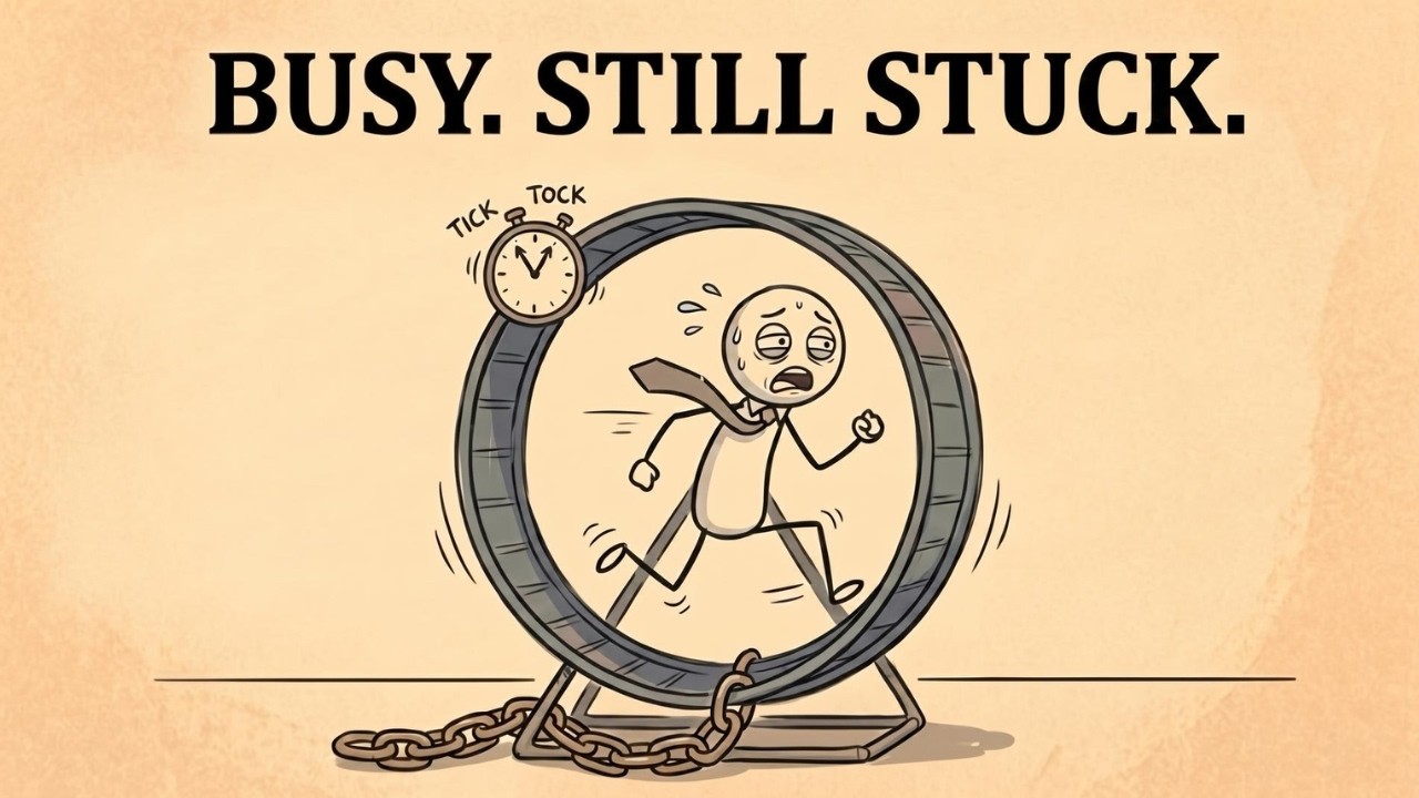 Being Busy Feels Like Progress. That's the Problem.