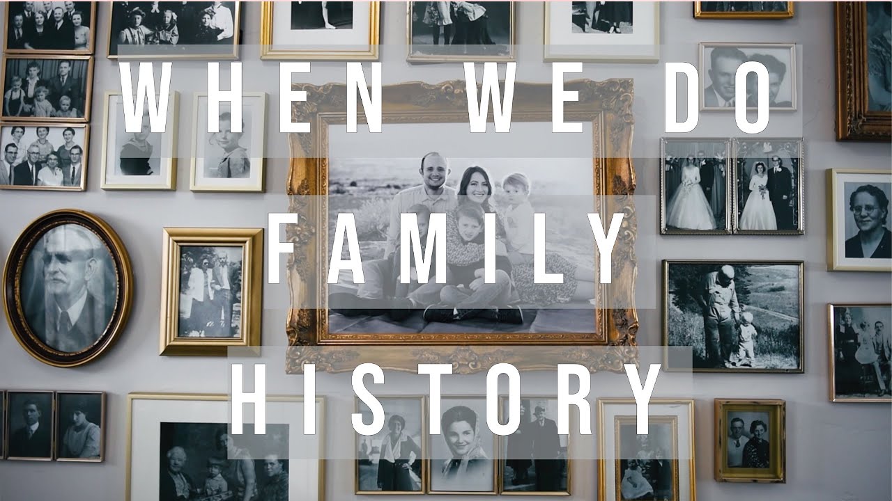WHEN WE DO FAMILY HISTORY - original song by Angie Killian & Fen Frehner