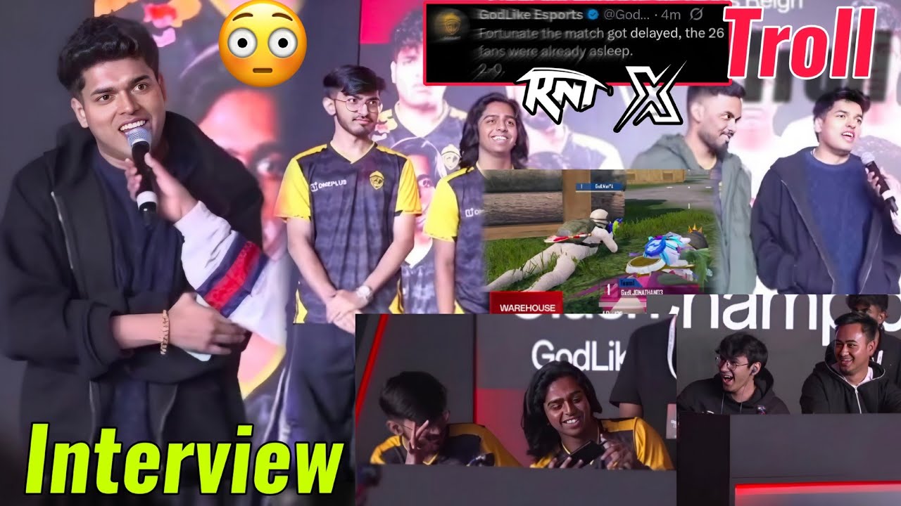Godl Heavy Troll RnTX 🚨| Jonathan Interview 🔥| GDR On Godl Competition 😮| Admino Funny Troll 😁