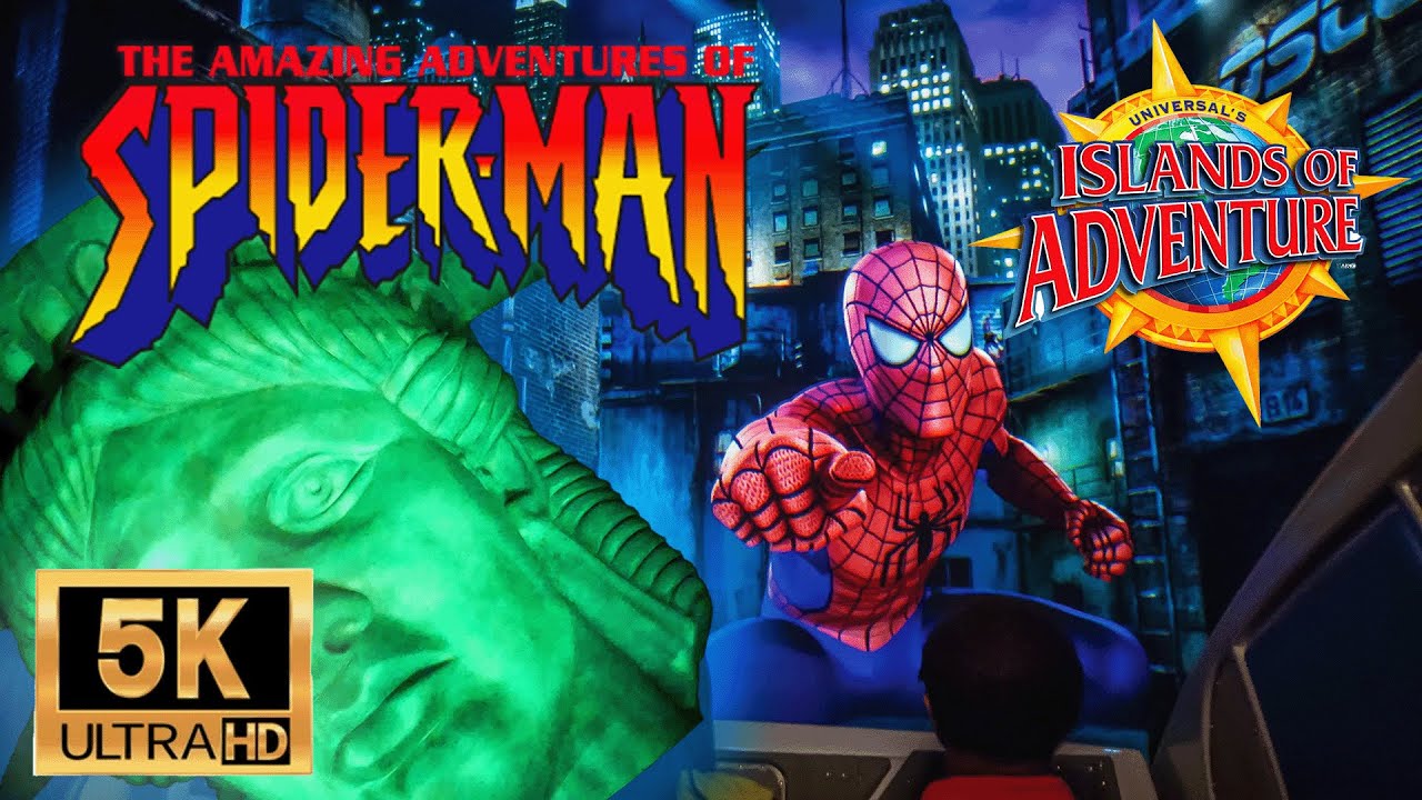The Amazing Adventures of Spider-Man (5K) POV - Universal Studios Florida 2024