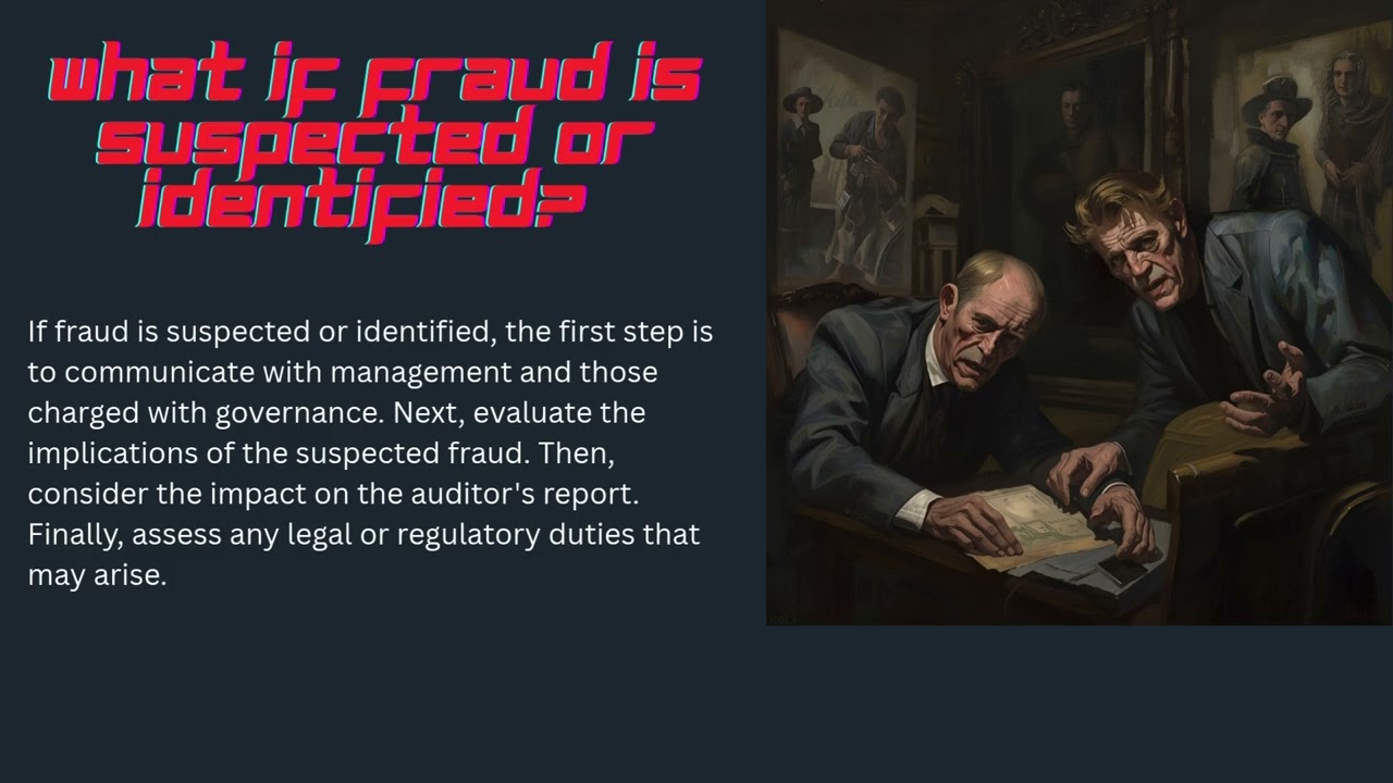 ISA 240 Auditor's Responsibilities Relating to Fraud