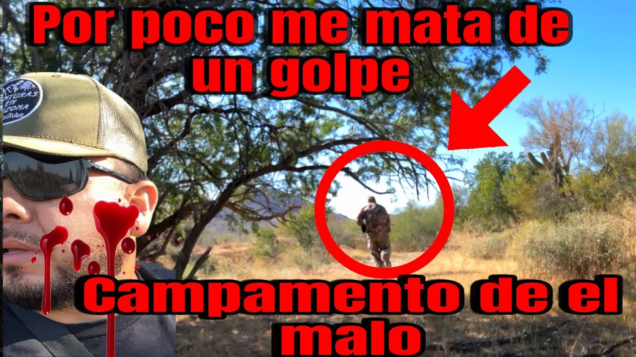 Encontre un campamento. Y me golpean 