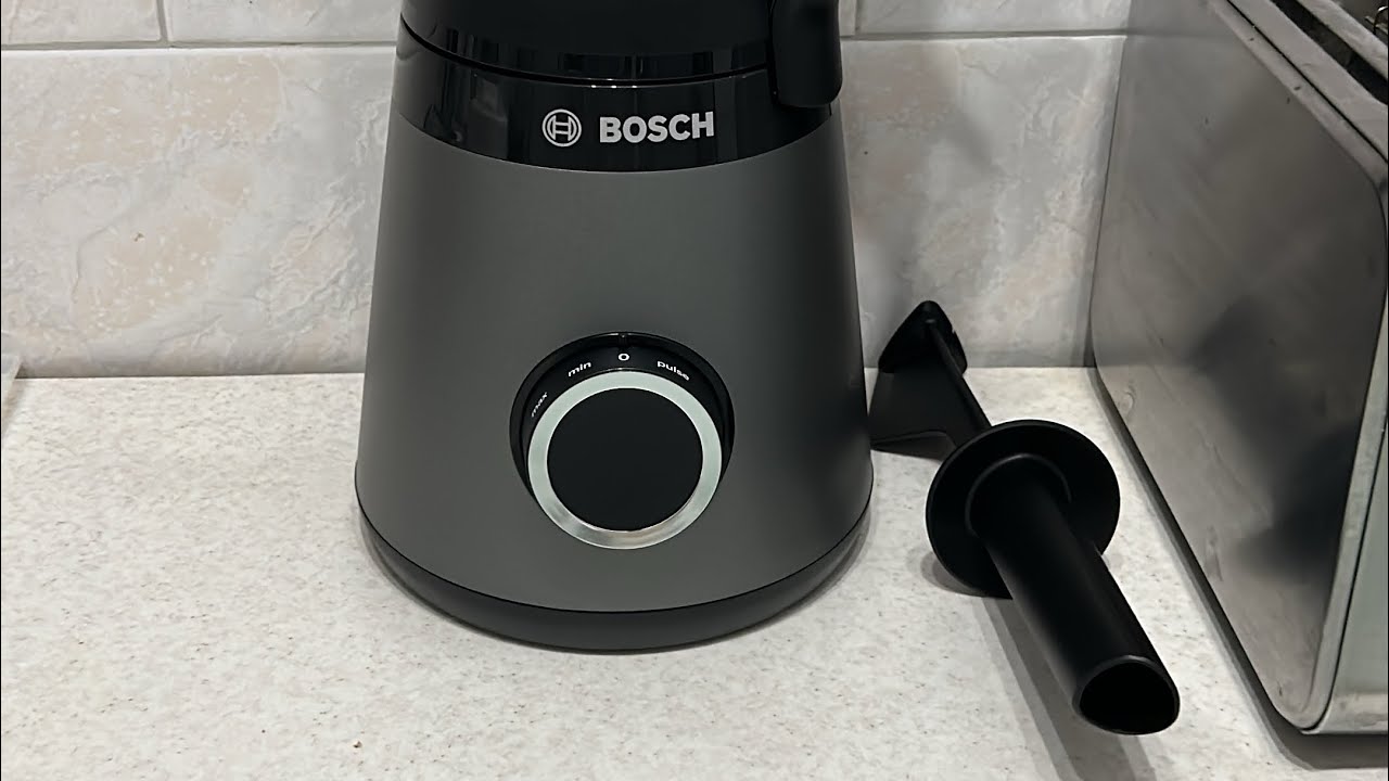 Unboxing Blender Bosch Vita Power Serie 4 MMB6174S, 1200 W, 1.5 l, 3 programe automate, Silver